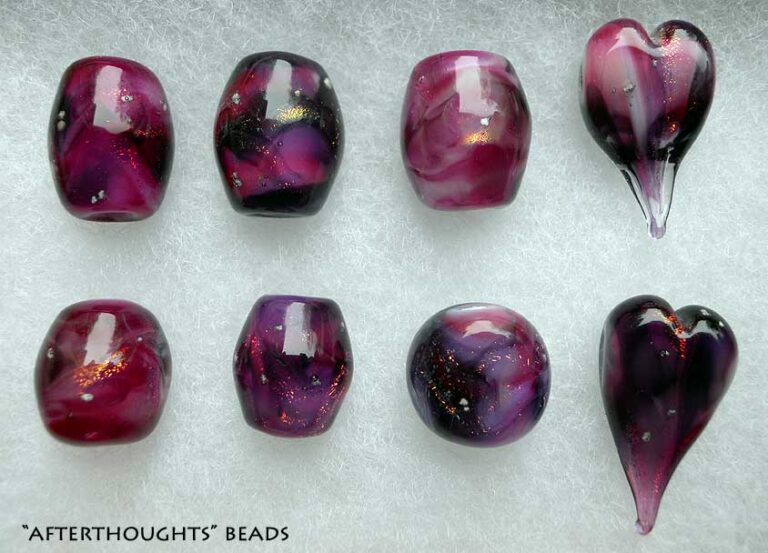 Cremation Bead variations.
