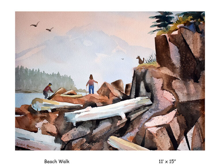 “Beach Walk”                                                    $400