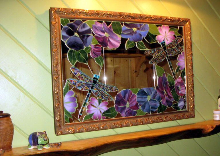 Dragonfly Mirror – SOLD