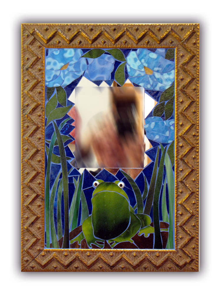 Frog Mirror – SOLD