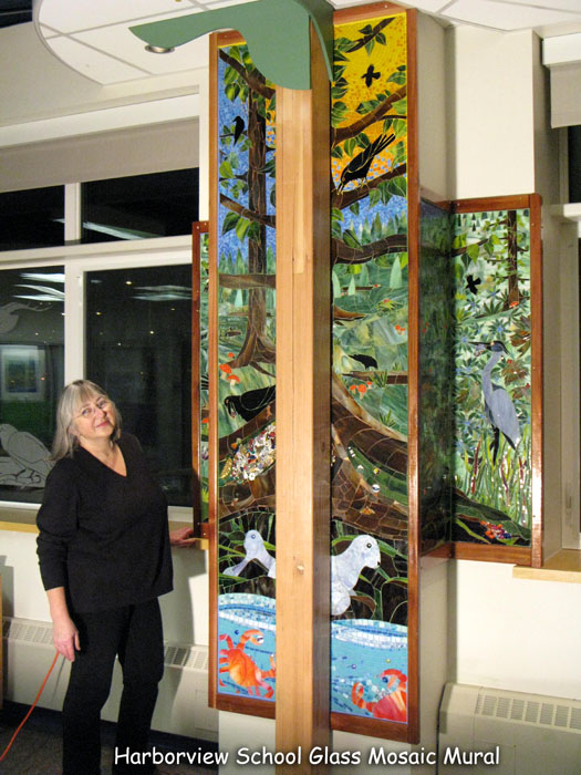 Harborview School Library Installed