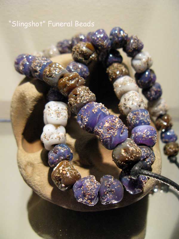 Placement or “Slingshot” beads. Made for distributing in favorite places!