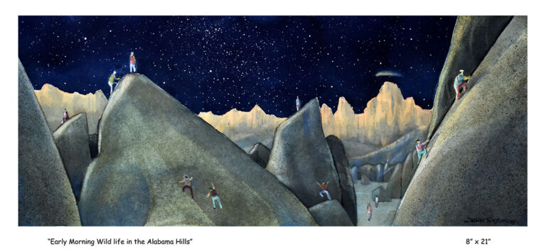 “Desert Wildlife” Alpinist Magazine #78    $350