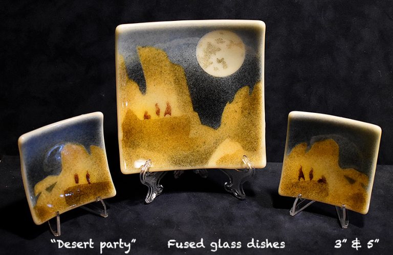 3 dish set desert bonfires $200